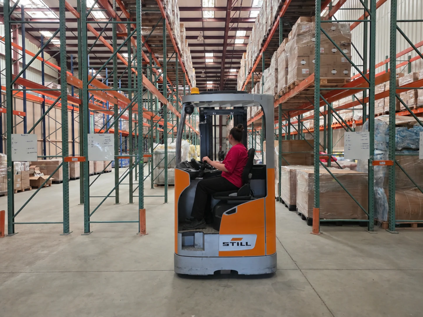 DEXROM GROUP warehouse operations in Chiajna, Bucharest–Ilfov